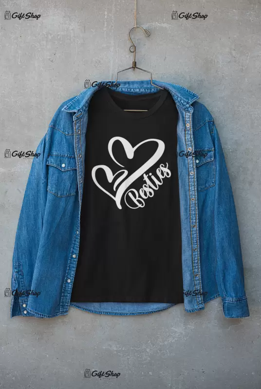 Besties , tricou cu mesaj
